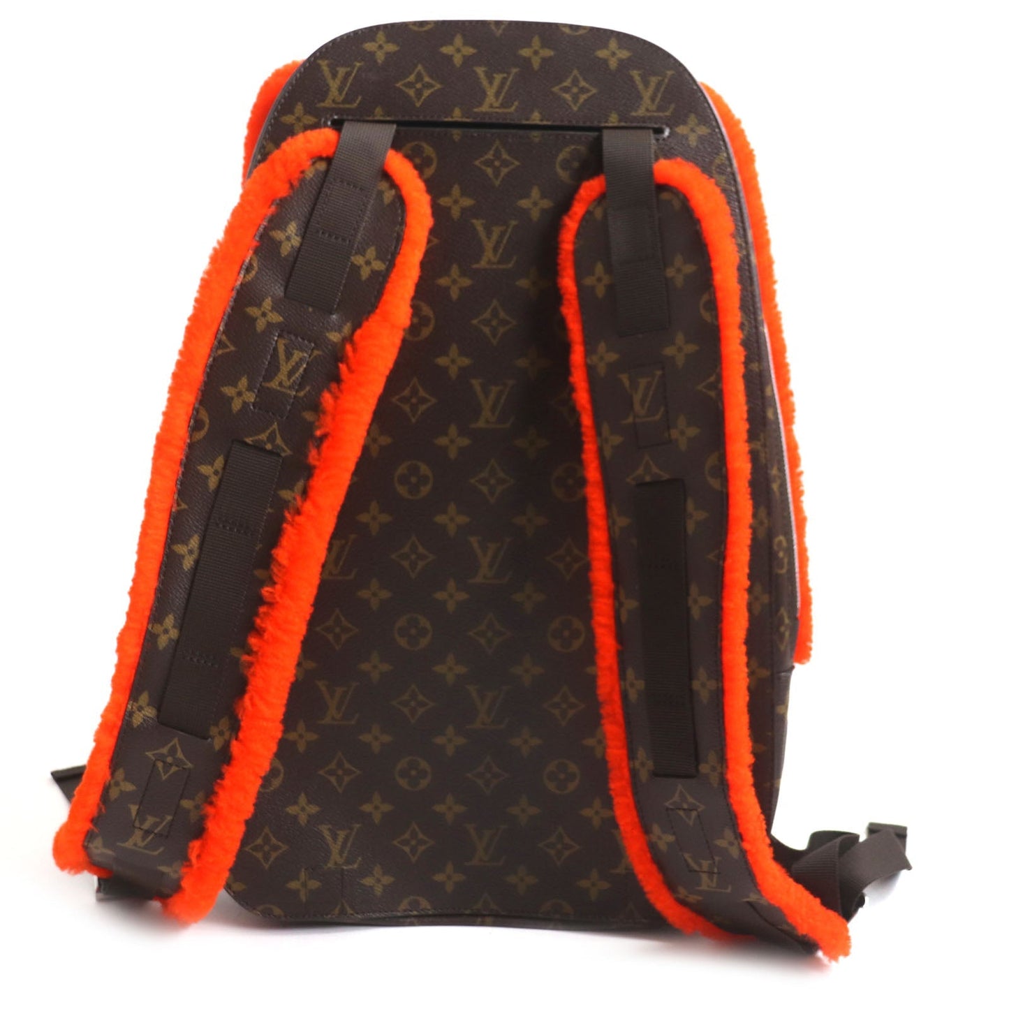 LOUIS VUITTON Backpack M40277 Monogram canvas Orange Monogram 2014 Celebrating Monogram Sac a do Bosphore