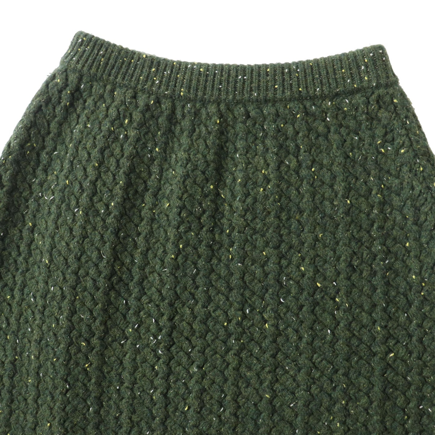 GUCCI skirt 713317 Outer fabric: 69% wool, Outer fabric: 15% cotton, Outer fabric: 11% rayon, Outer fabric: 5% nylon, Trimming 1: 100% wool, Trimming 2: 65% wool, 15% cotton, 12% rayon, 7% nylon, 1% polyurethane Green red Women S