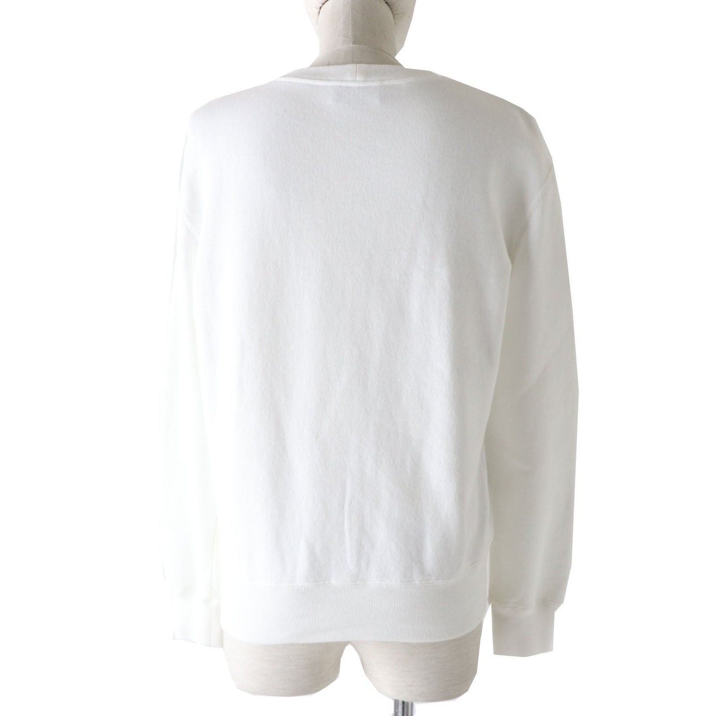 CHANEL sweat 20P P63298 Main: 100% cotton white graphic logo sweatshirt Women XS
