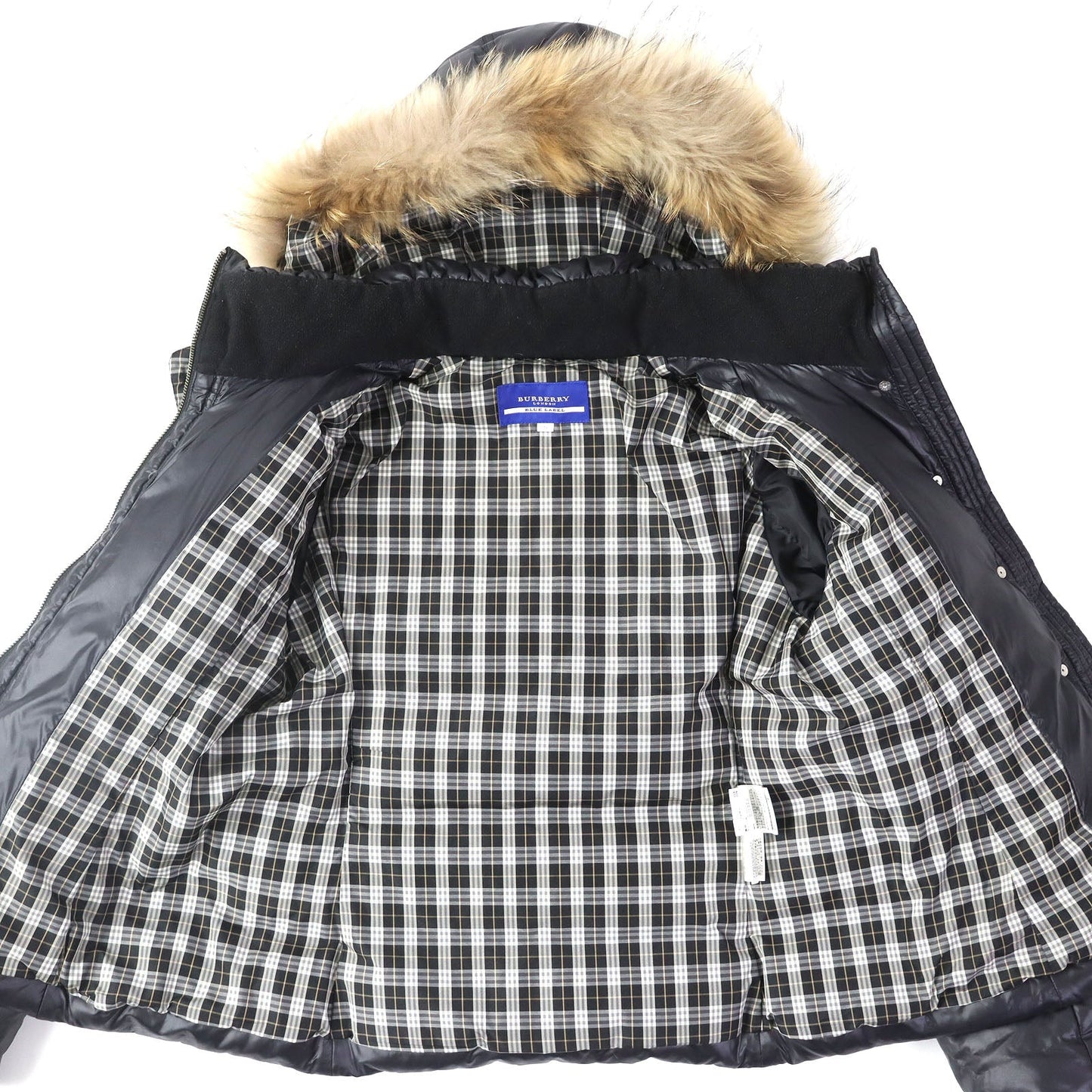 BURBERRY BLUE LABEL Down jacket Nylon Black type 38