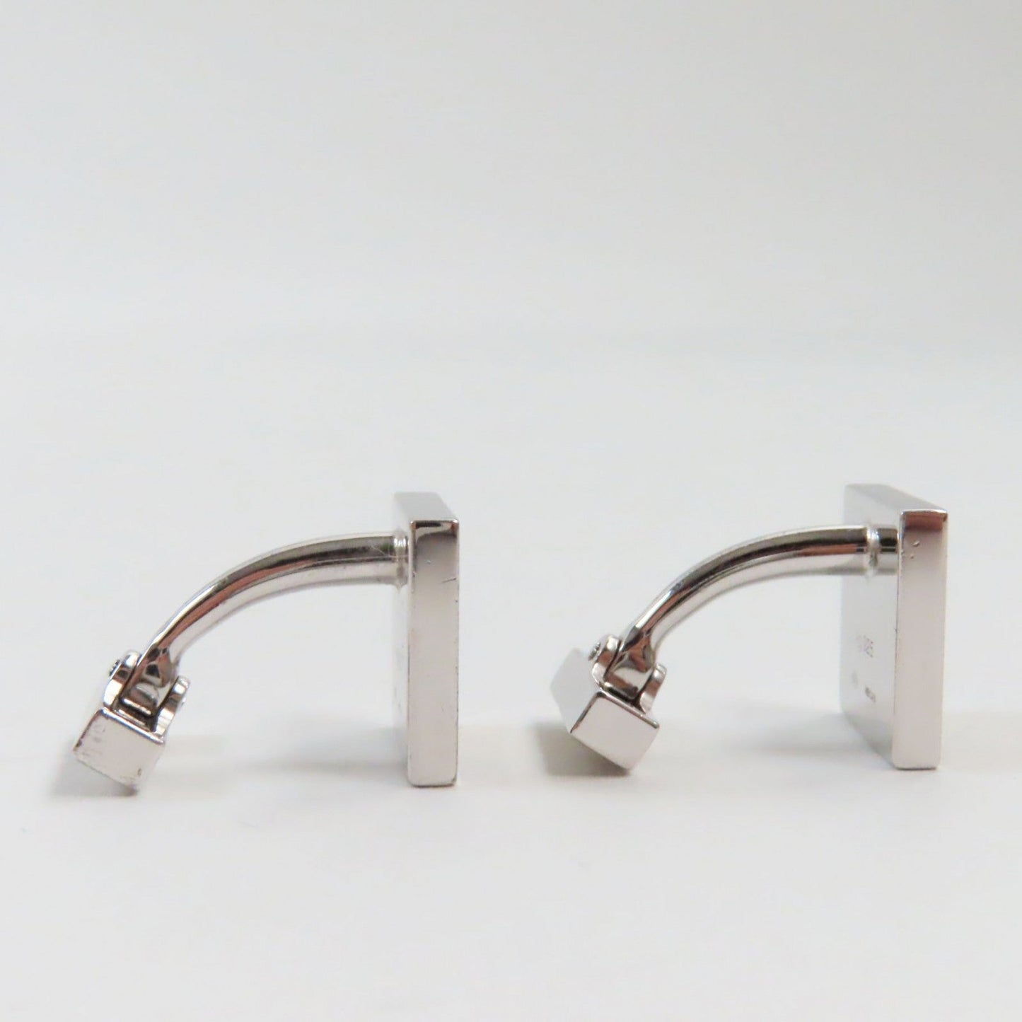 LOUIS VUITTON cuffs Main�FAG925 Silver Brown type Boutong de Manchette mens