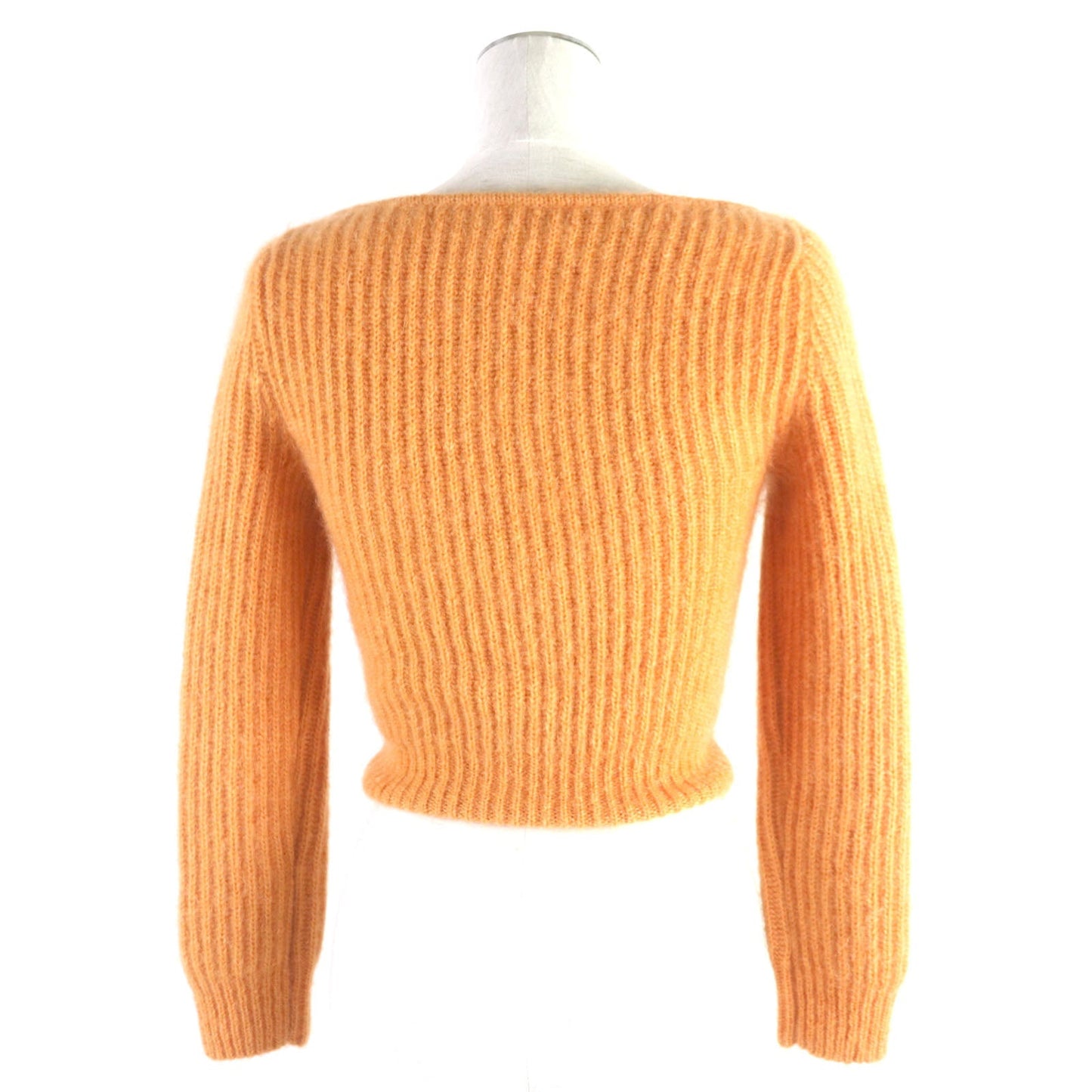 CELINE cardigan 2A38T377N Main: 70% mohair, Main: 30% silk Orange Women XS
