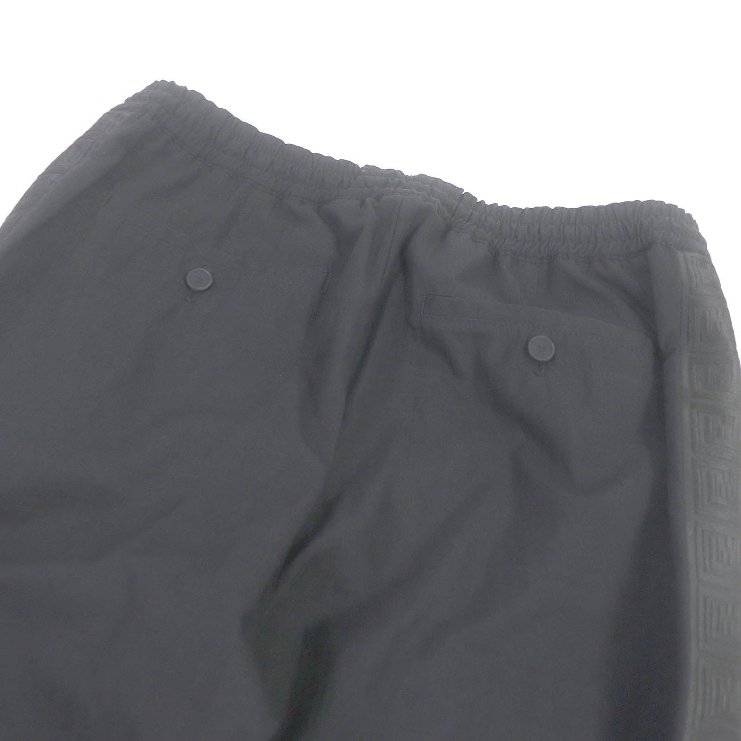 FENDI Pants FB0787 Main: 67% cotton, Main: 33% nylon, Part: 90% cotton, Part: 9% nylon, Part: 1% polyurethane black mens 48