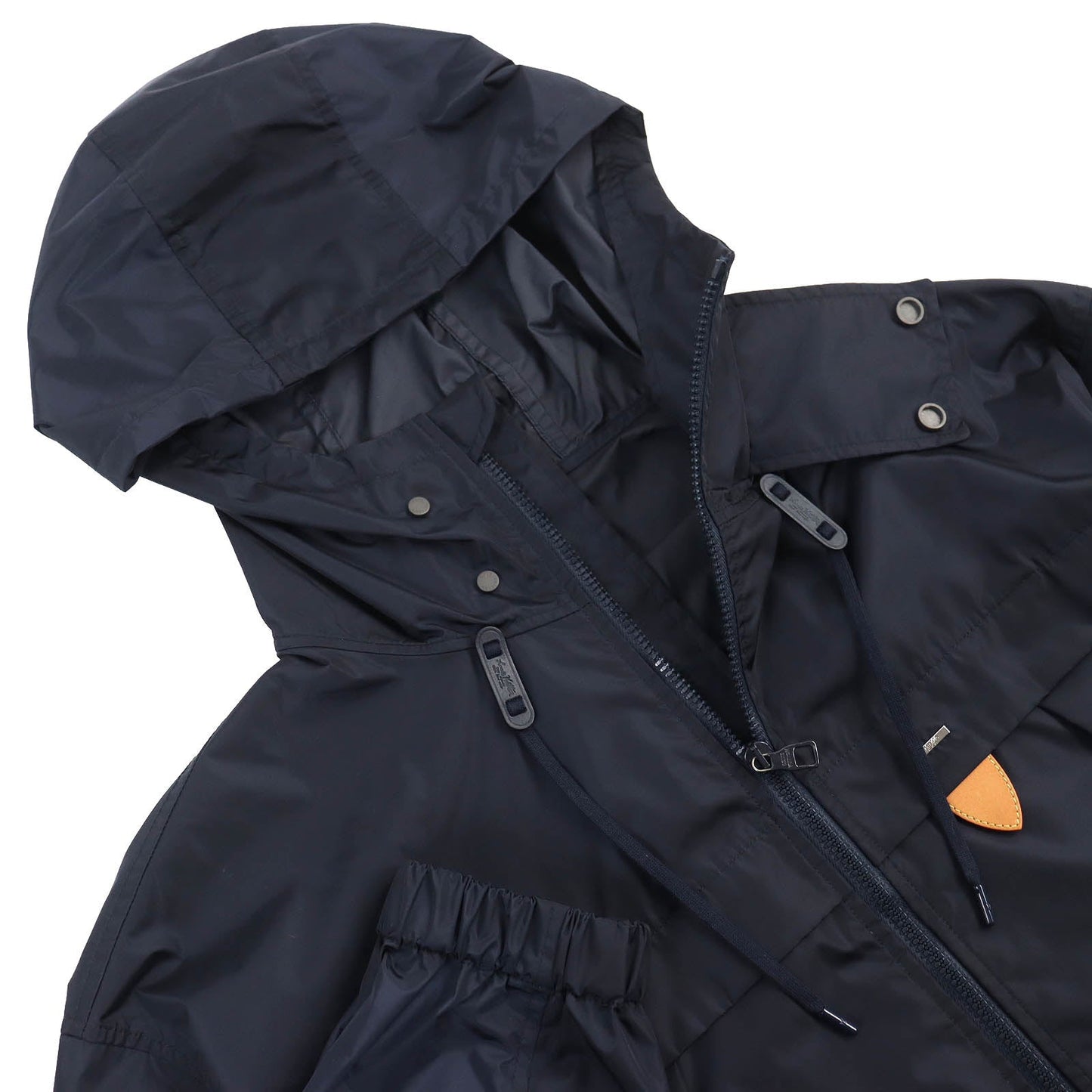 LOUIS VUITTON Jacket HHB51WNKJ Main: 88% polyamide (nylon), Main: 12% polyester, Leather part: cowhide Navy Staples Edition mens 52
