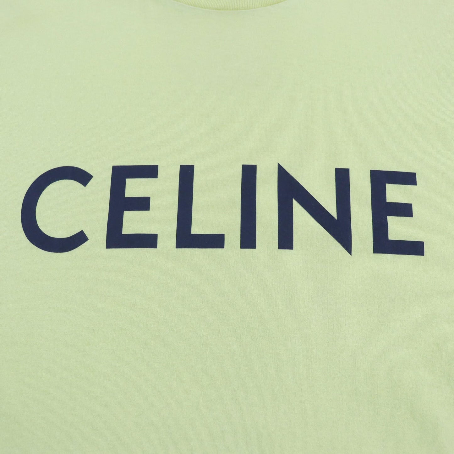 CELINE Short sleeve T-shirt 2X681501F Main: 100% cotton yellow mens M