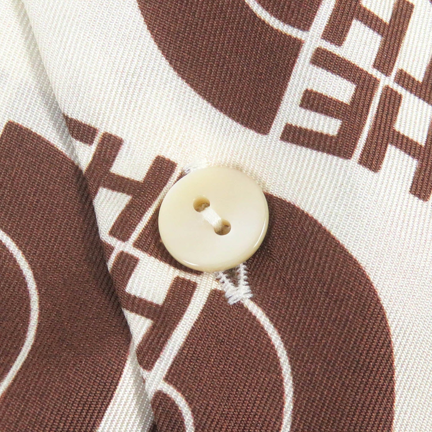 GUCCI Short sleeve shirt 654766 Main: 100% silk Ivory mens 44