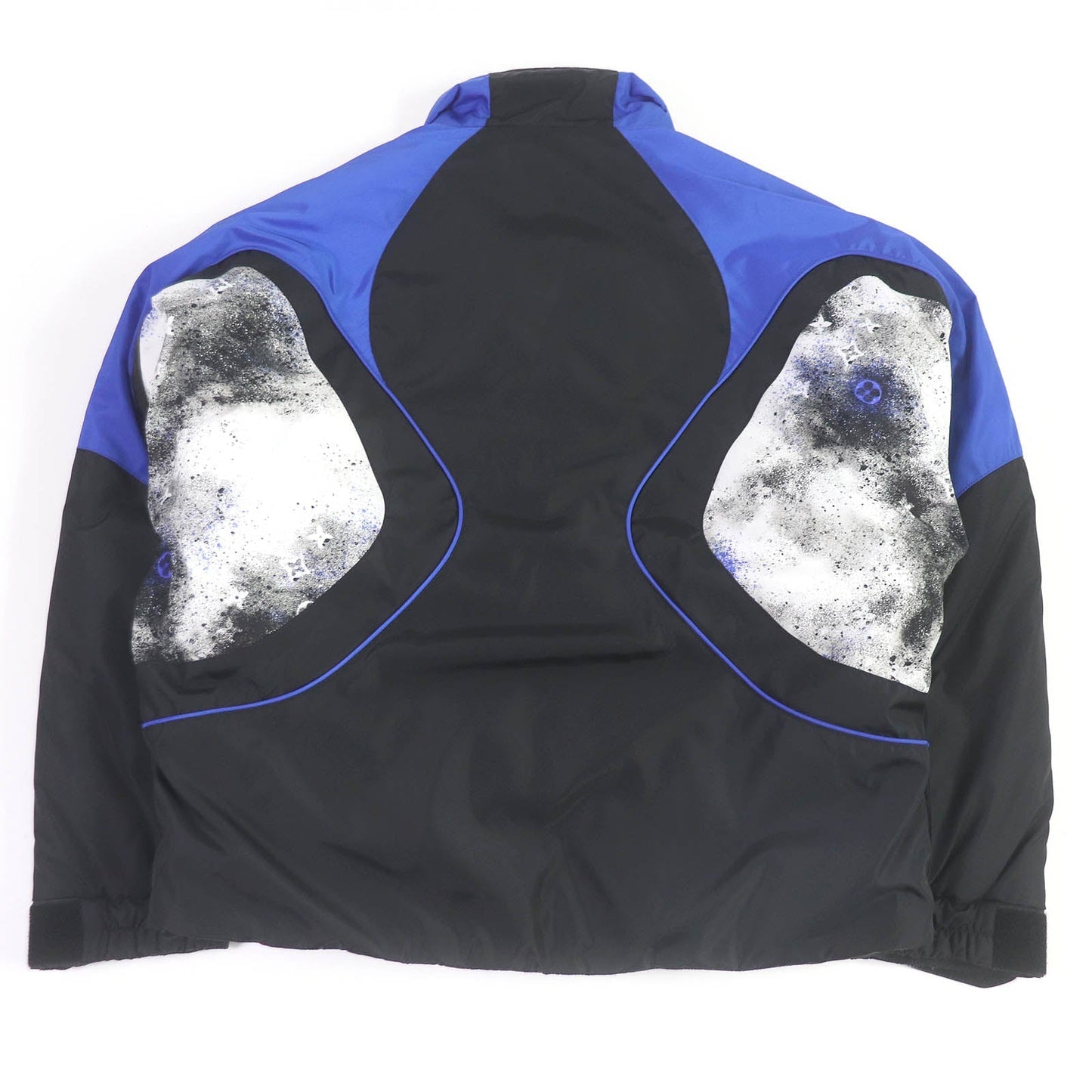 LOUIS VUITTON Nylon jacket HIB30WRWK Outer: 100% cotton, Lining: 51% cotton, Lining: 49% nylon, Filling: 100% nylon Black blue mens 52