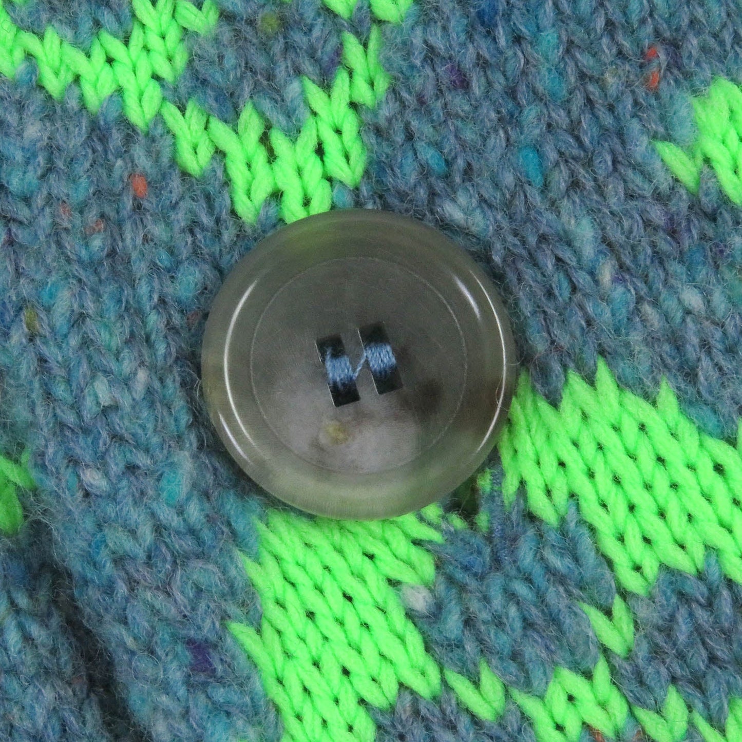LOUIS VUITTON cardigan HMN83W Main: 76% wool, 24% polyamide Blue type mens S