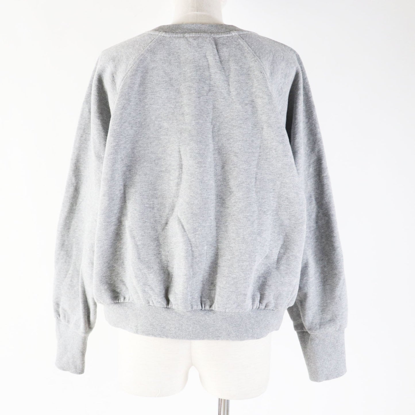 BURBERRY sweat 8035615 Main: 80% cotton, Main: 20% polyester, Part: 98% cotton, Part: 2% polyurethane gray Women XL
