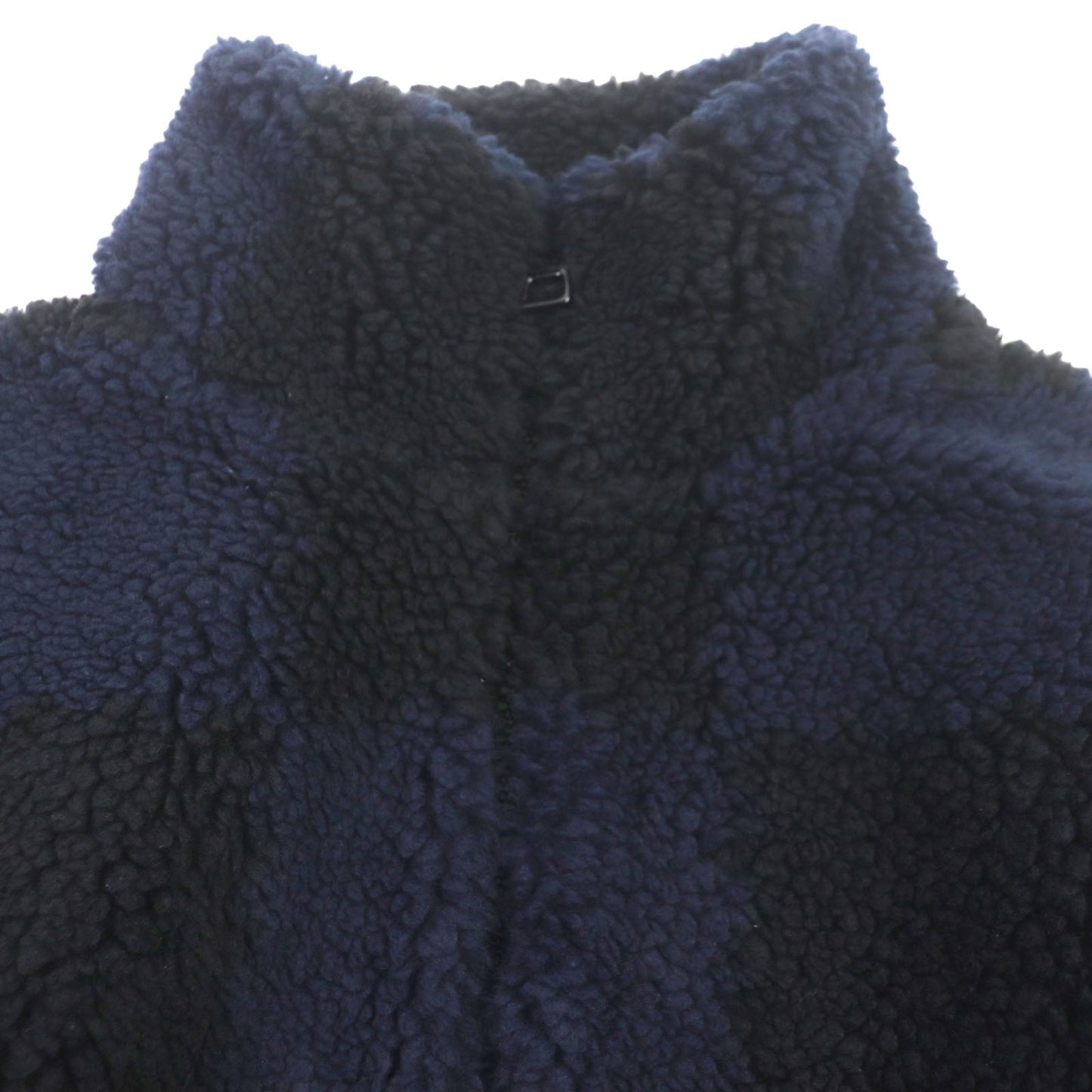 LOUIS VUITTON Blouson HMY04W Main: 100% polyester Navy black Jacquard Damier mens M