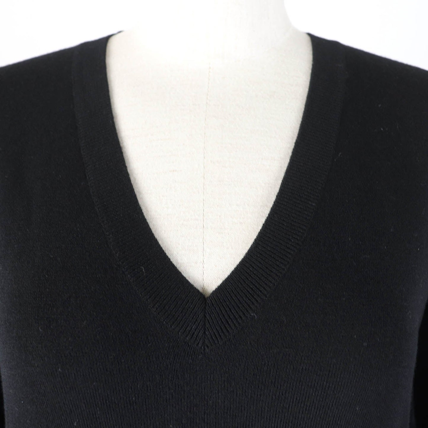 LOUIS VUITTON one piece wool black S