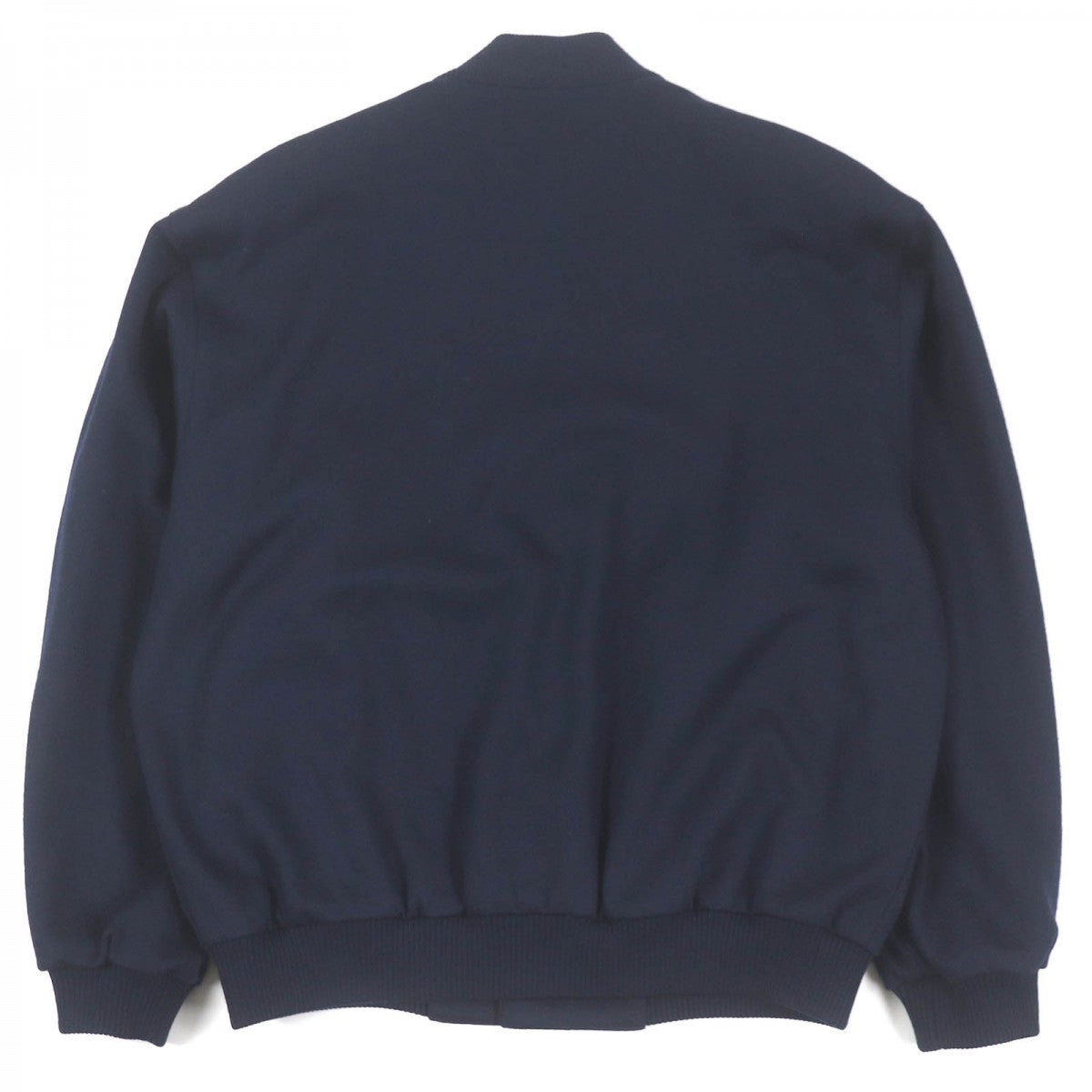 BURBERRY Blouson Outer: 100% wool, Lining: 100% polyester, Lining: 100% cupra Navy mens L