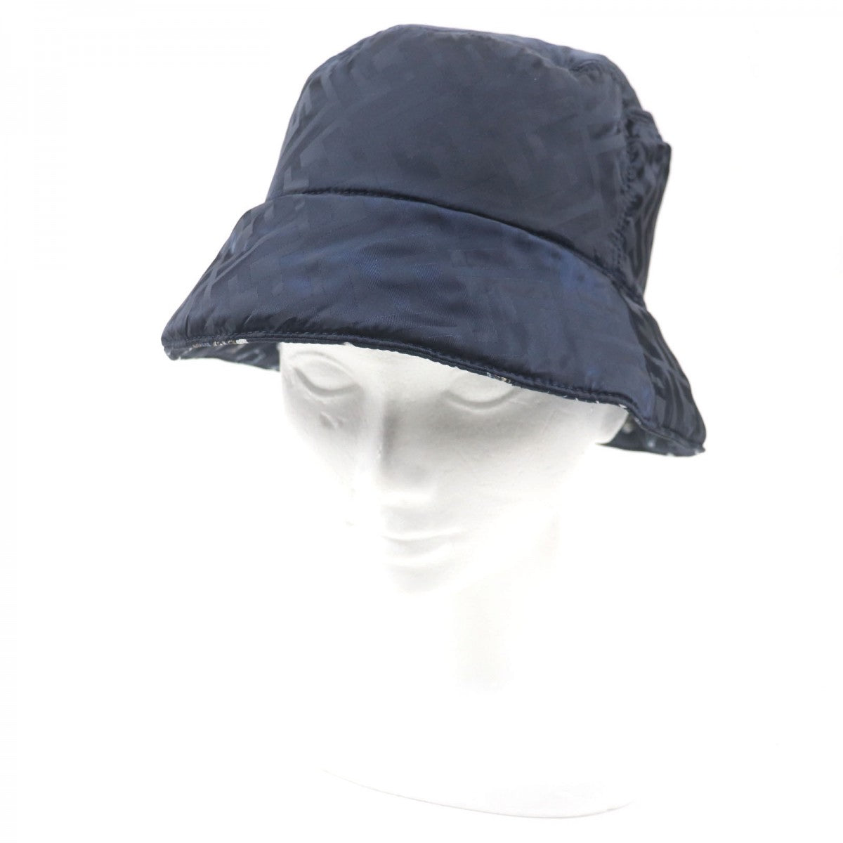 FENDI hat FXQ966 Main: 100% nylon, Lining: 100% nylon Navy mens