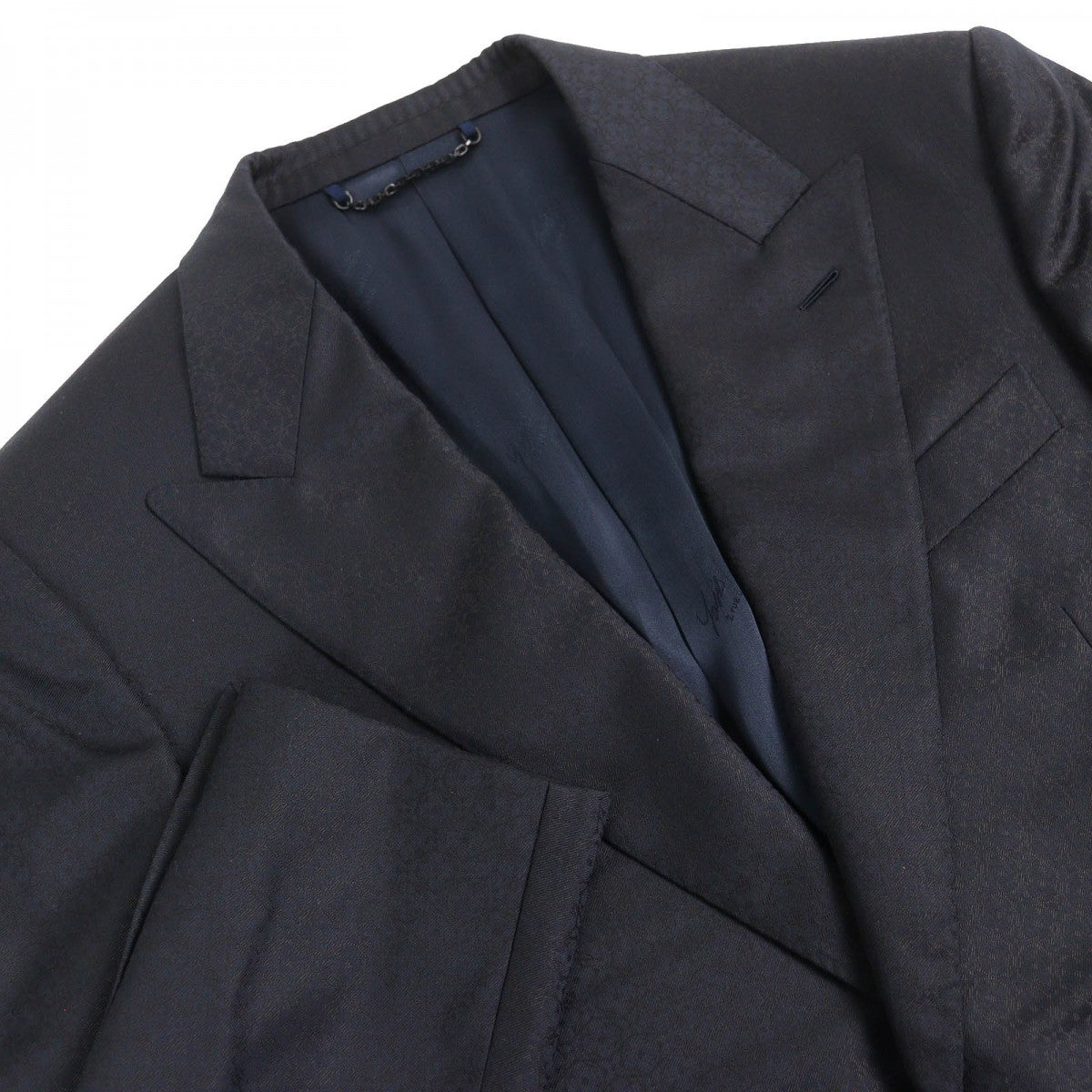 LOUIS VUITTON tailored jacket HOFJ8W Outer: 100% wool, Lining: 29% acetate, Lining: 26% rayon, Lining: 18% cupra, Lining: 14% polyester Dark navy mens 48