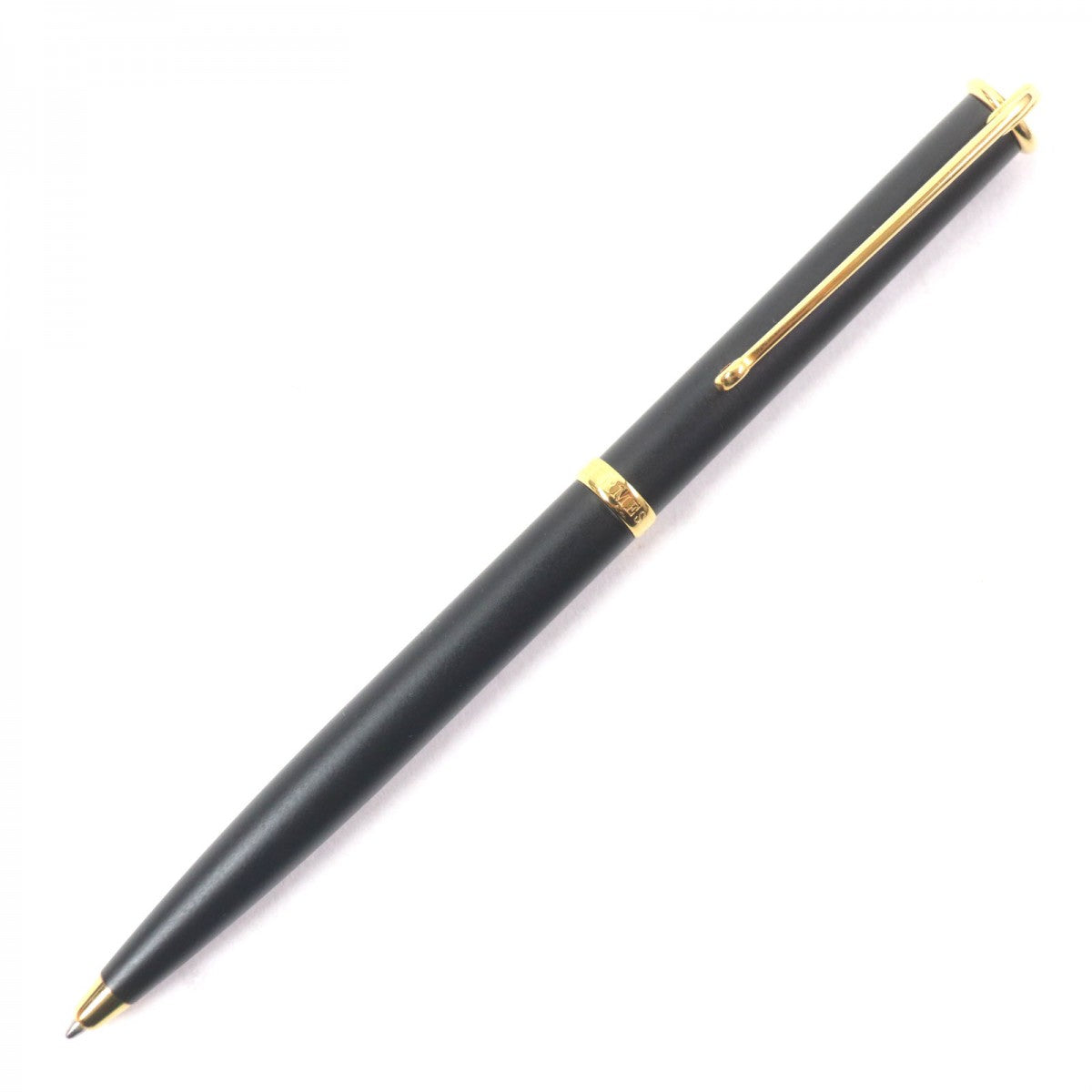 HERMES Ballpoint pen Main?Gold Plated black Allegro