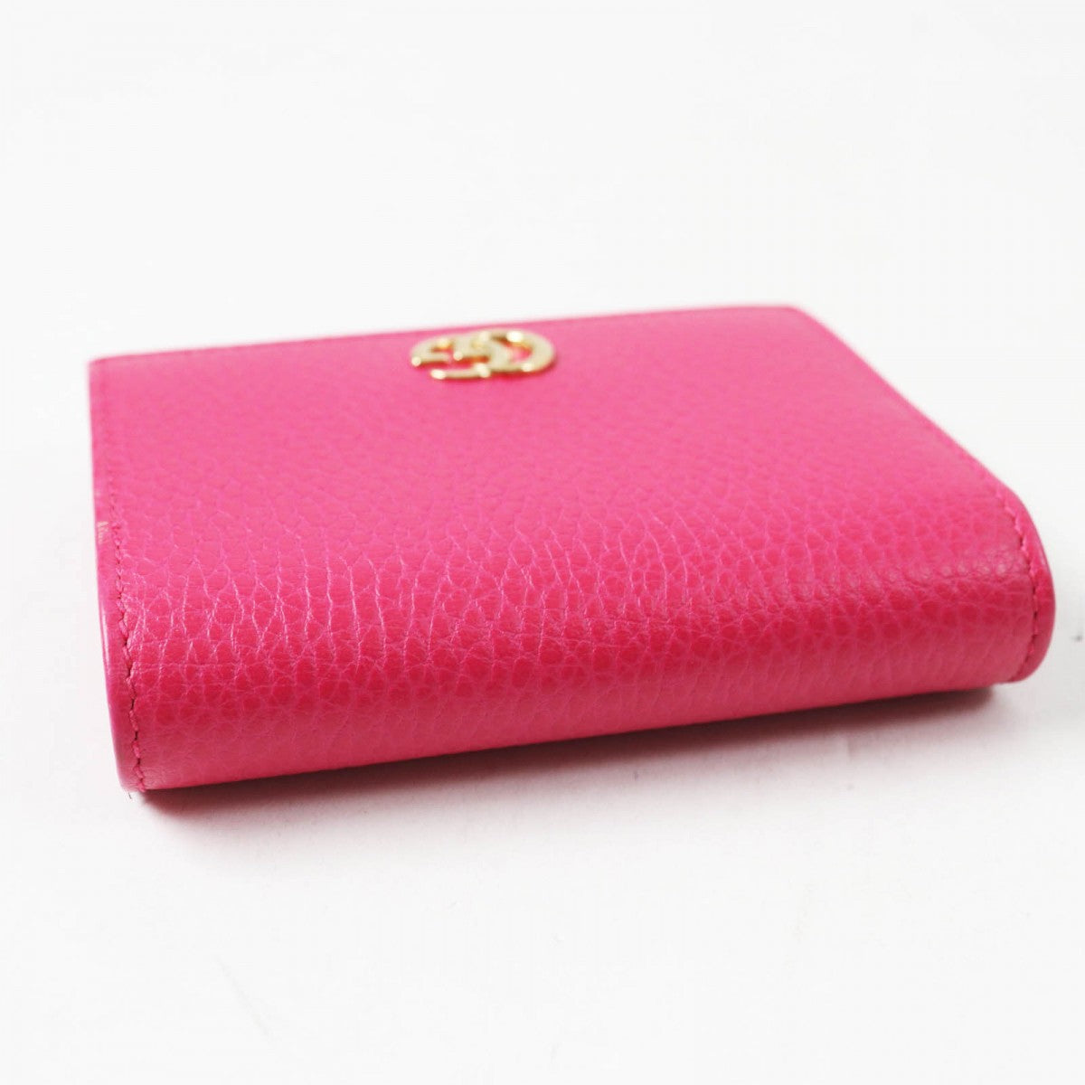 GUCCI Bifold Wallet 456126 Main: Leather pink Women