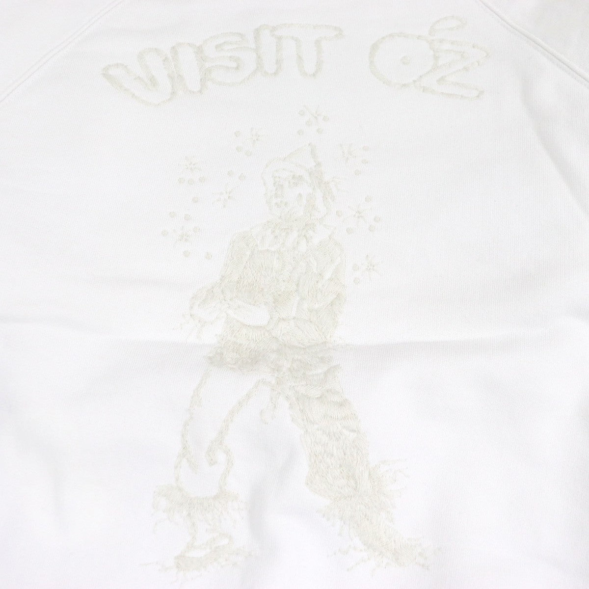 LOUIS VUITTON sweat cotton white XS
