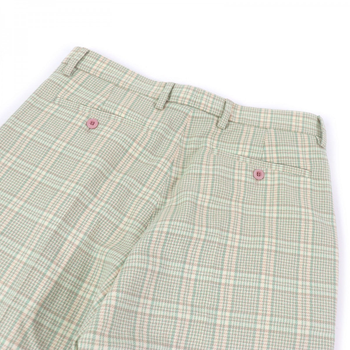 GUCCI Pants 653360 Main: 90% wool, Main: 10% nylon Green type mens 46