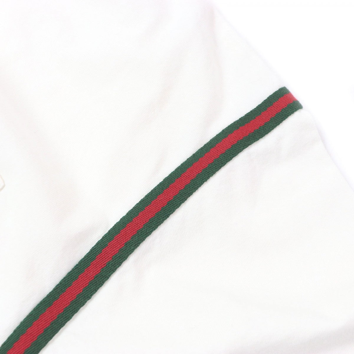 GUCCI Long-sleeved T-shirt 768441 Main: 100% cotton, part: 45% wool, part: 45% acrylic, part: 1% polyester, part: 100% polyester white mens M