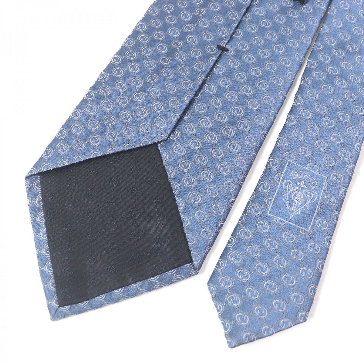 GUCCI tie Main: 100% silk Light blue mens
