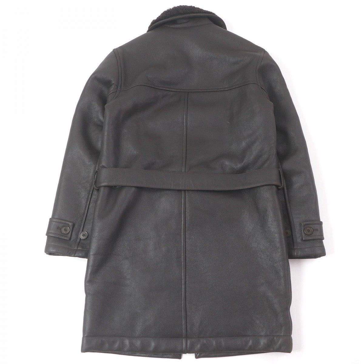 LOUIS VUITTON Mouton coat Main: 100% sheep leather Brown mens 46