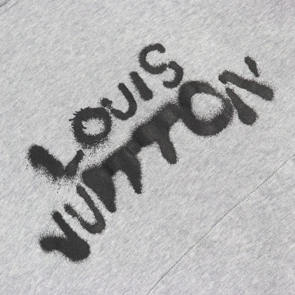 LOUIS VUITTON Hoodie Main: 100% cotton gray Neon Working Man mens S
