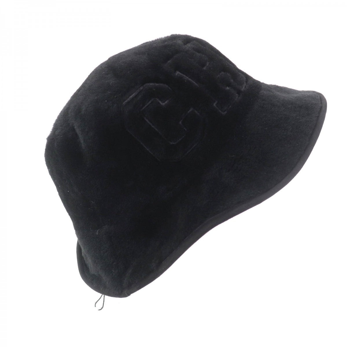 CHANEL hat 24B lambskin black