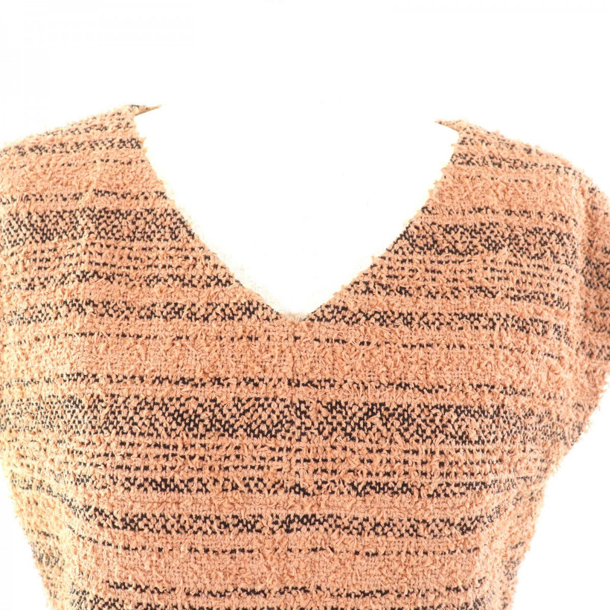 CHANEL one piece P57978 cotton Brown 38