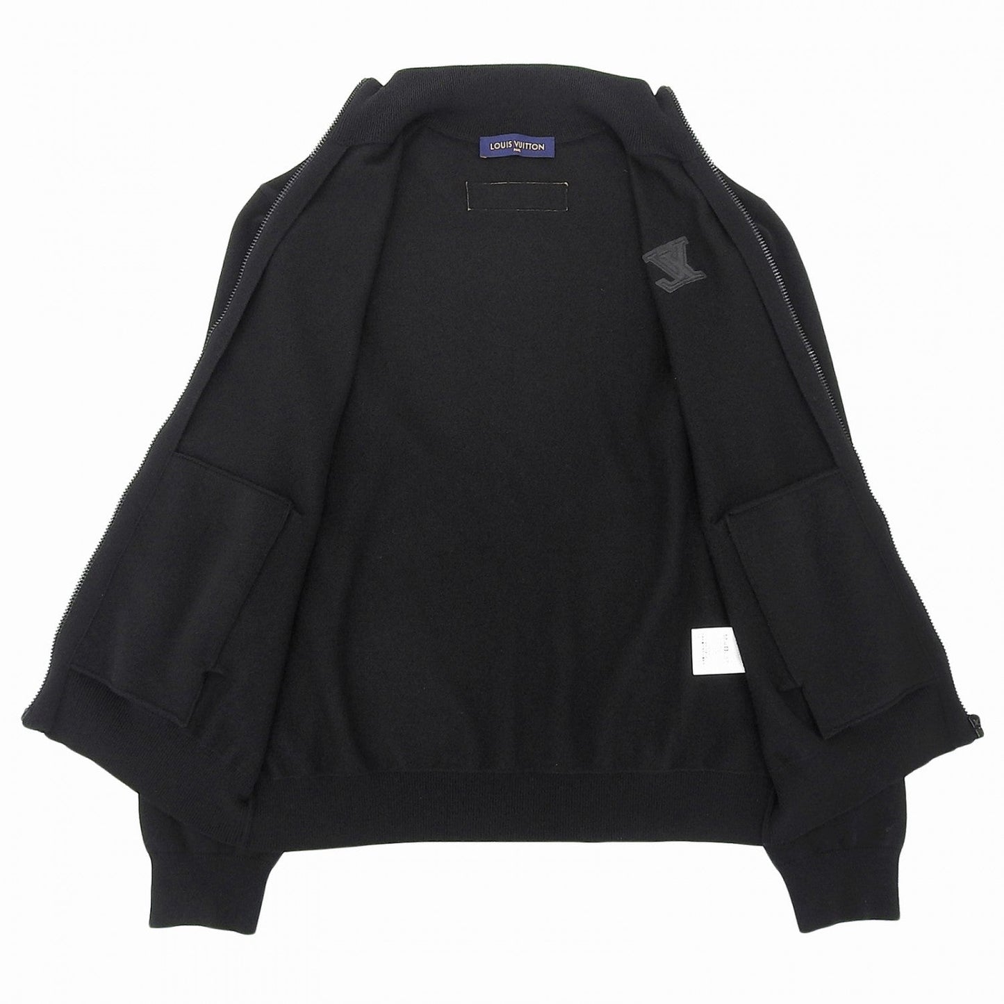 LOUIS VUITTON knit cashmere black M