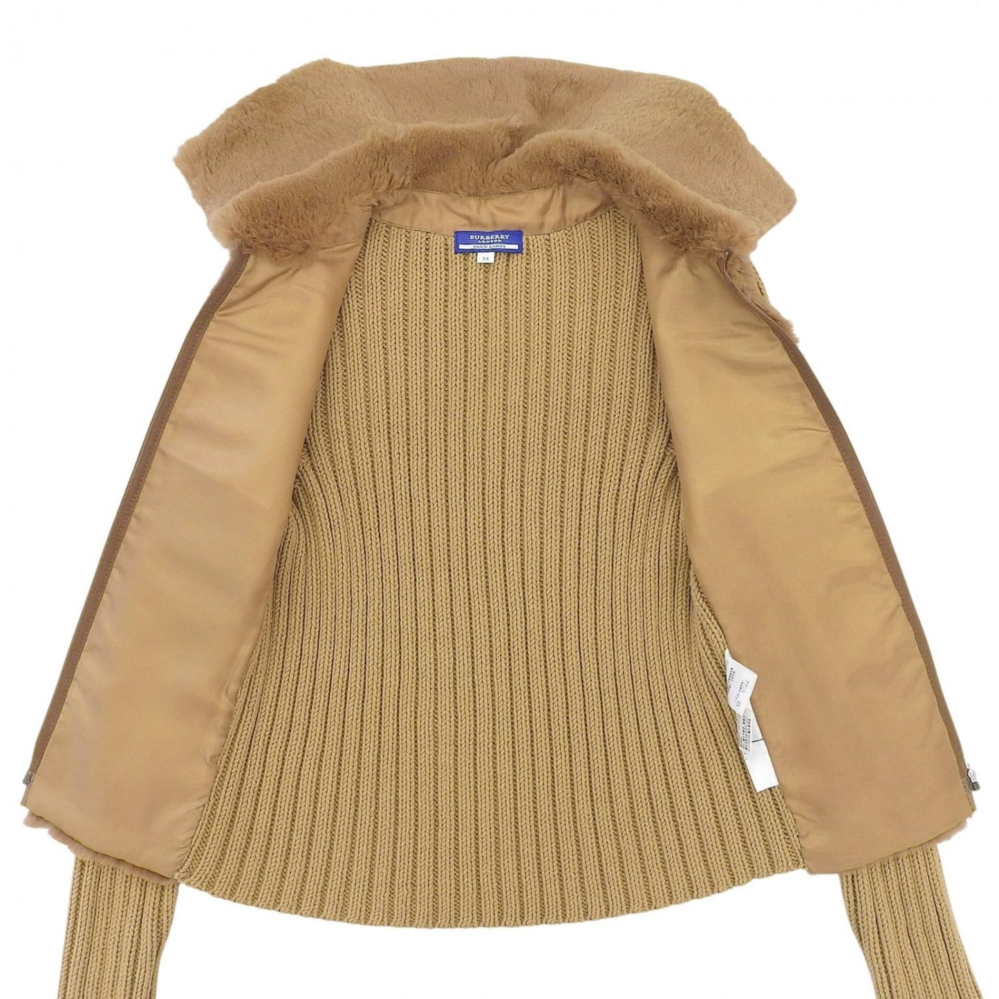 BURBERRY BLUE LABEL tops cotton light brown M