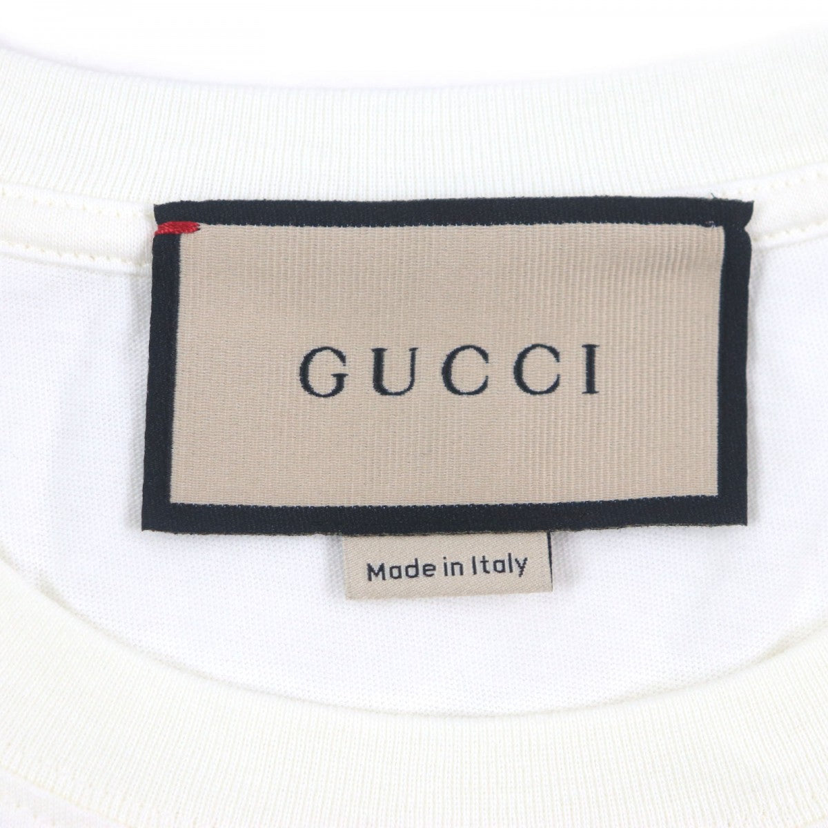 GUCCI Short sleeve T-shirt 615044 cotton white XXS