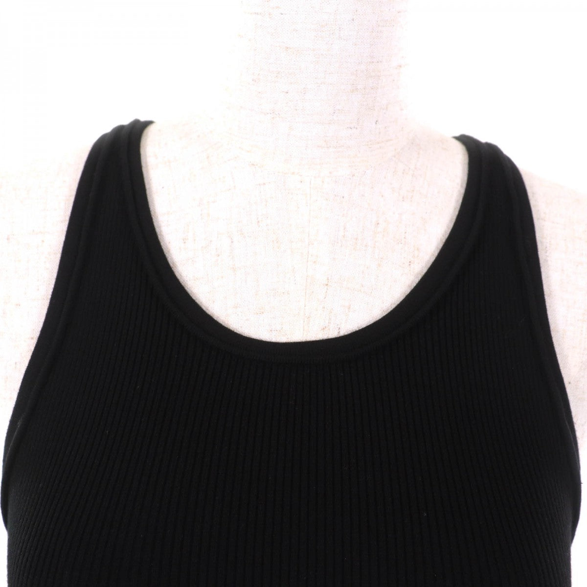 CELINE Tank top 2A68L372N cotton Black/Cream Athlete Bra / Mesh S