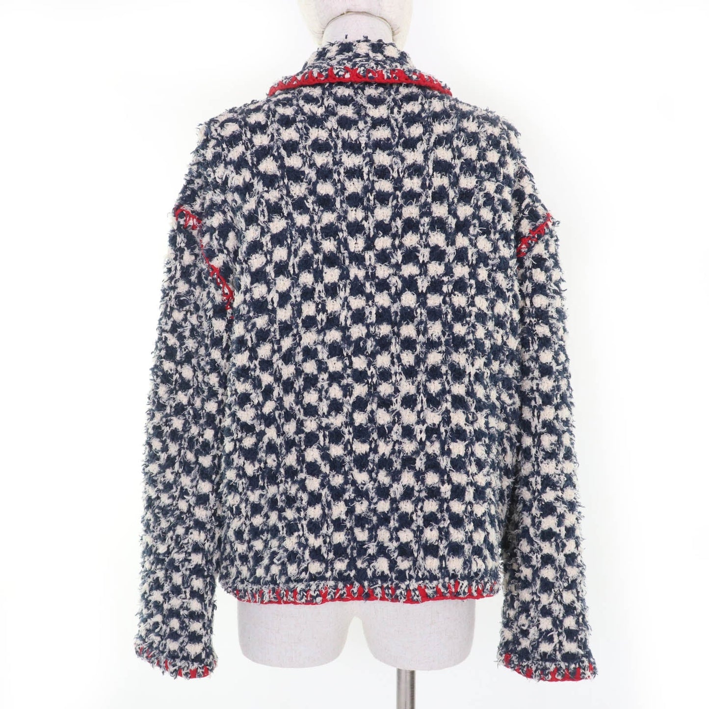 Chanel COCO Button Tweed Linen Jacket Handbag