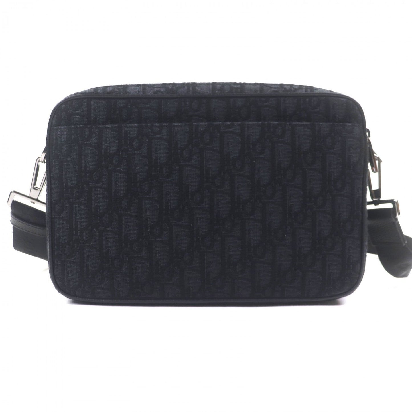 Dior HOMME Shoulder Bag 1ESPO297YKY canvas black Safari Maxi Oblique