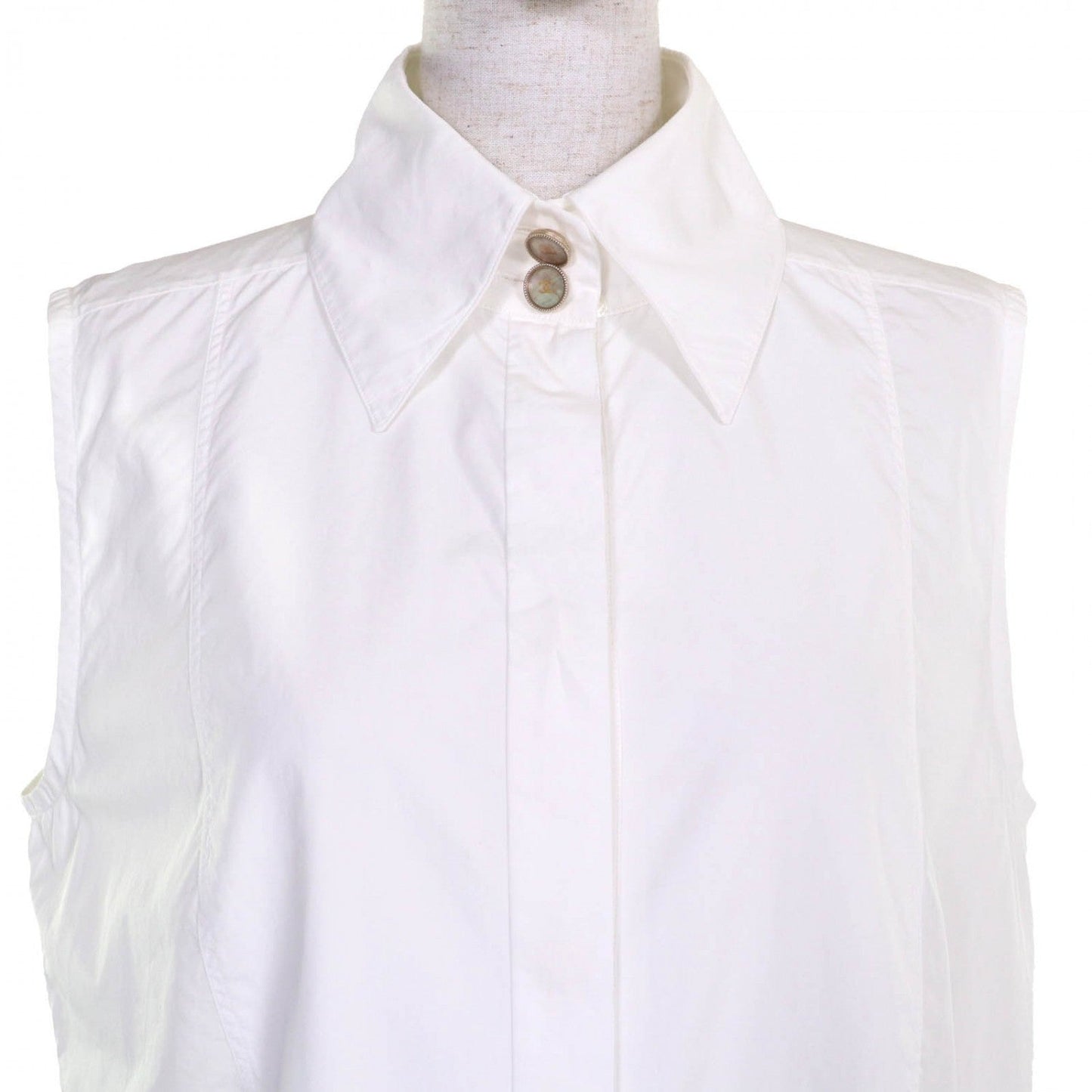CHANEL blo 16C P53130 cotton white 42