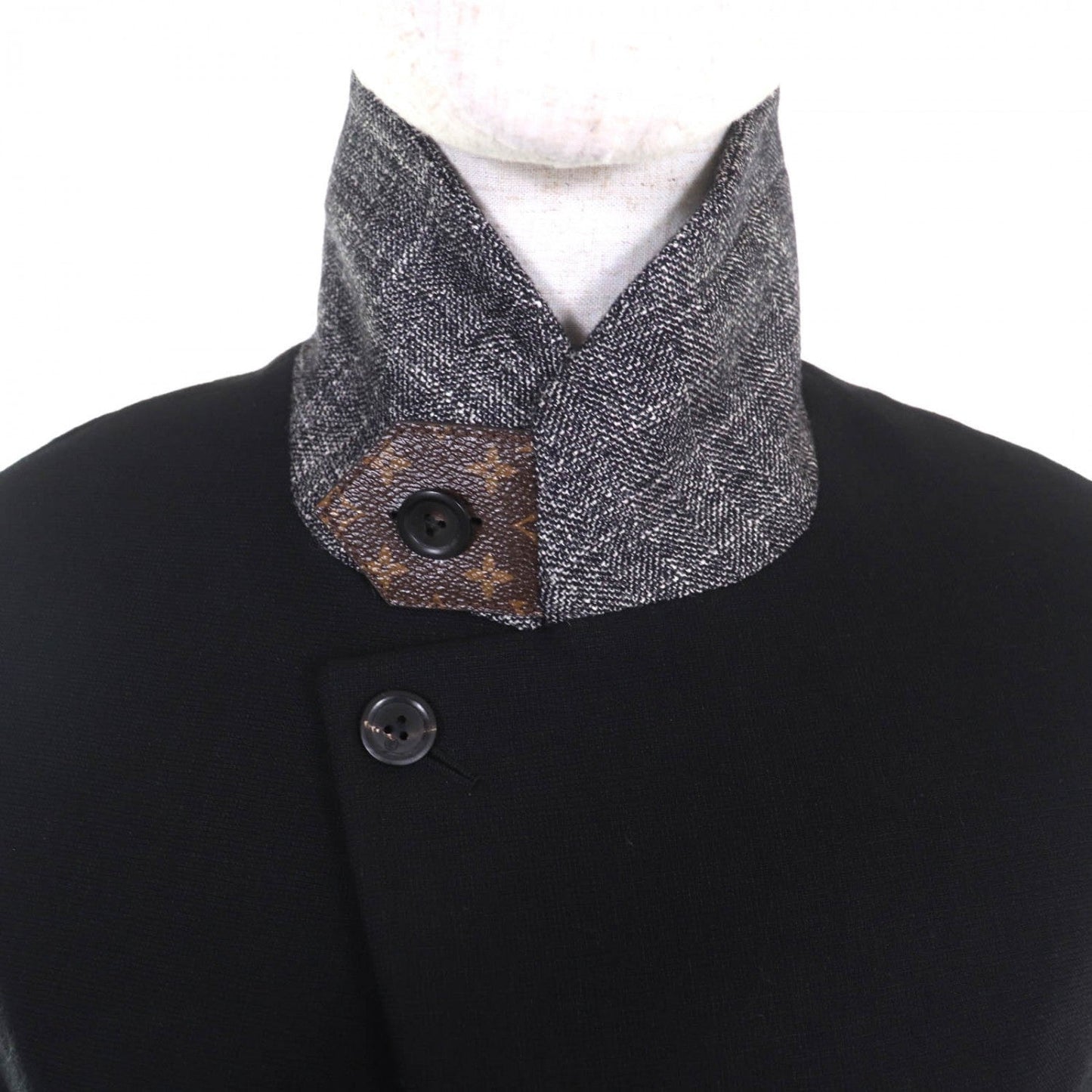 LOUIS VUITTON Vest linen Black Grey 38
