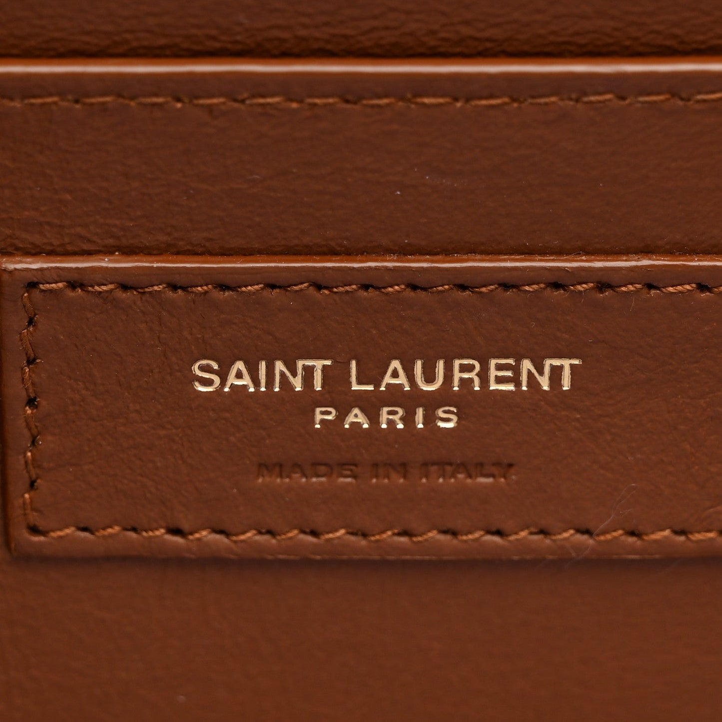 Saint Laurent Box Calfskin Monogram Medium Solferino Satchel Natural Tan