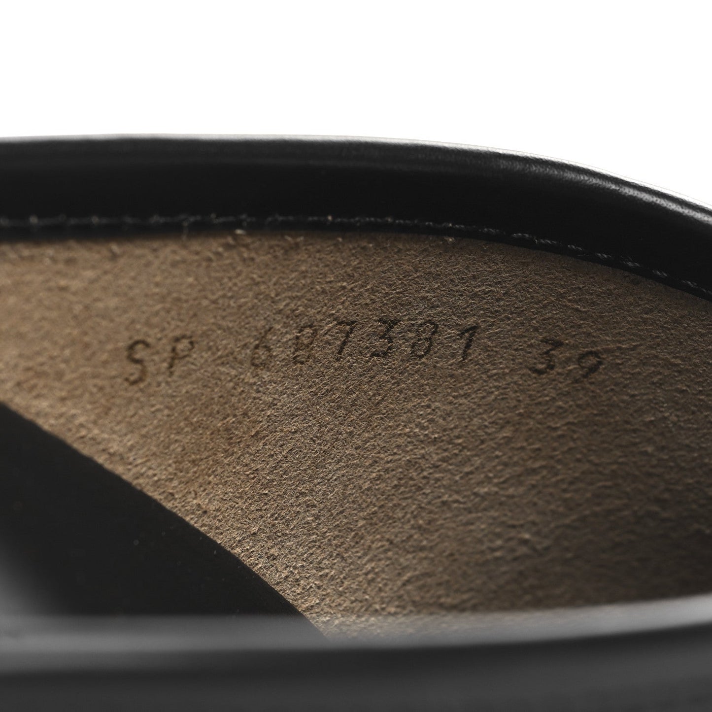 Saint Laurent Smooth Calfskin Le Maillon Clogs 39 Black