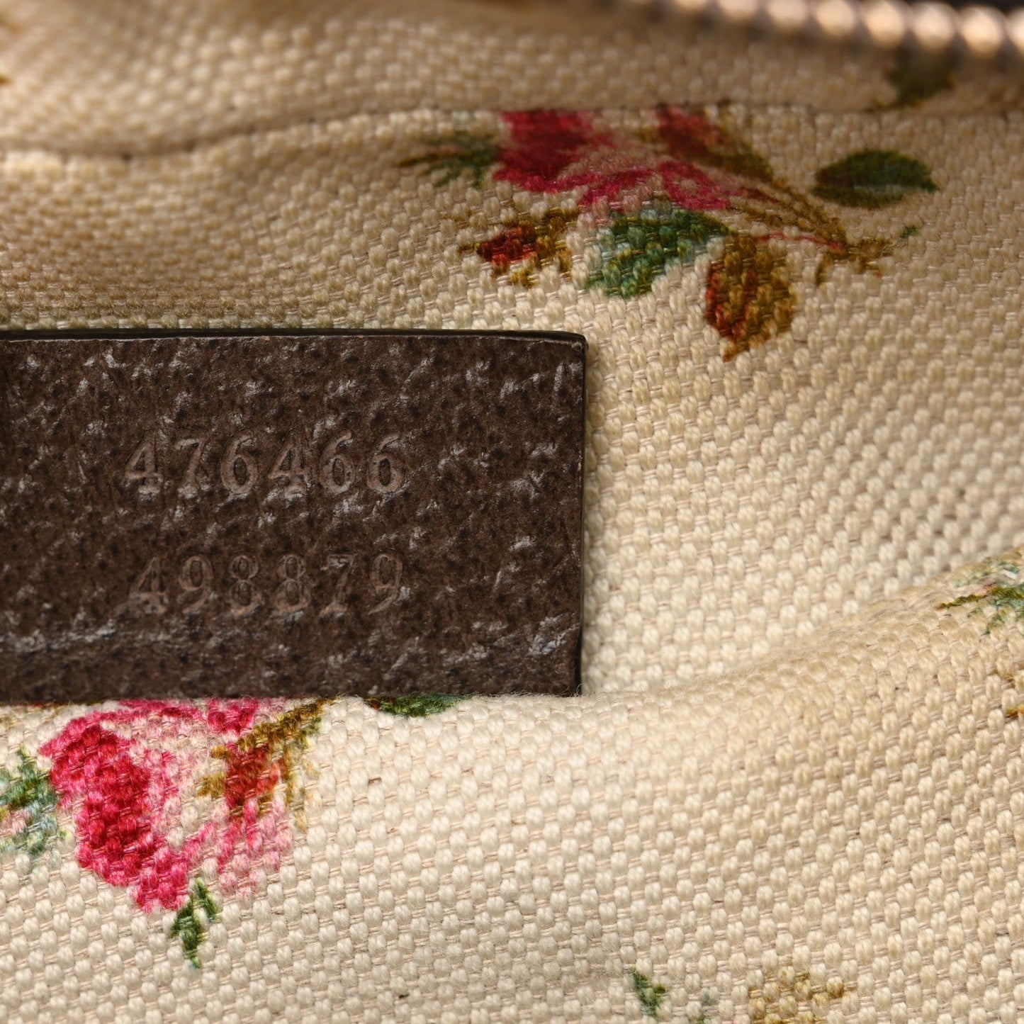 Gucci GG Supreme Monogram Web Neo Shoulder Bag Beige New Acero Crop