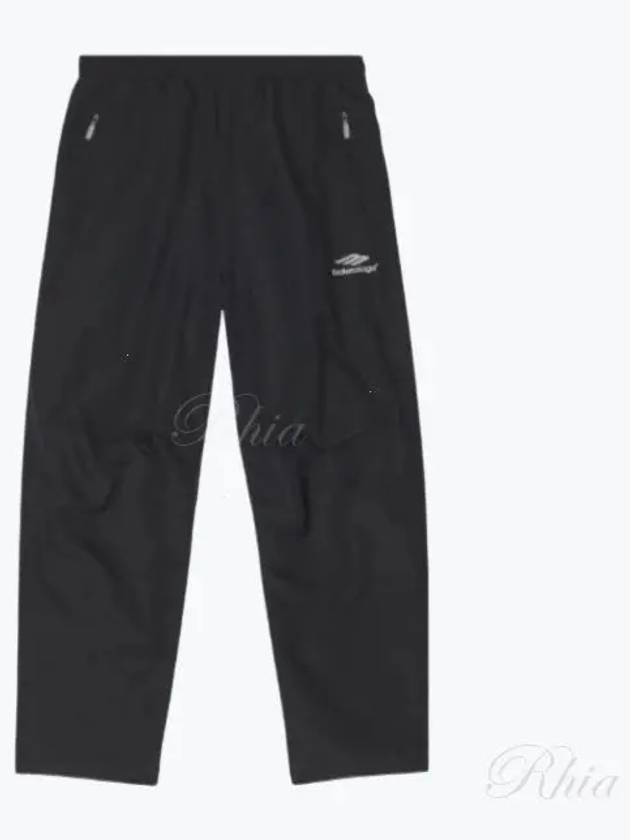 Luxury Balenciaga Trending 2026 3B Sports Icon Small Fit Track Pants Black