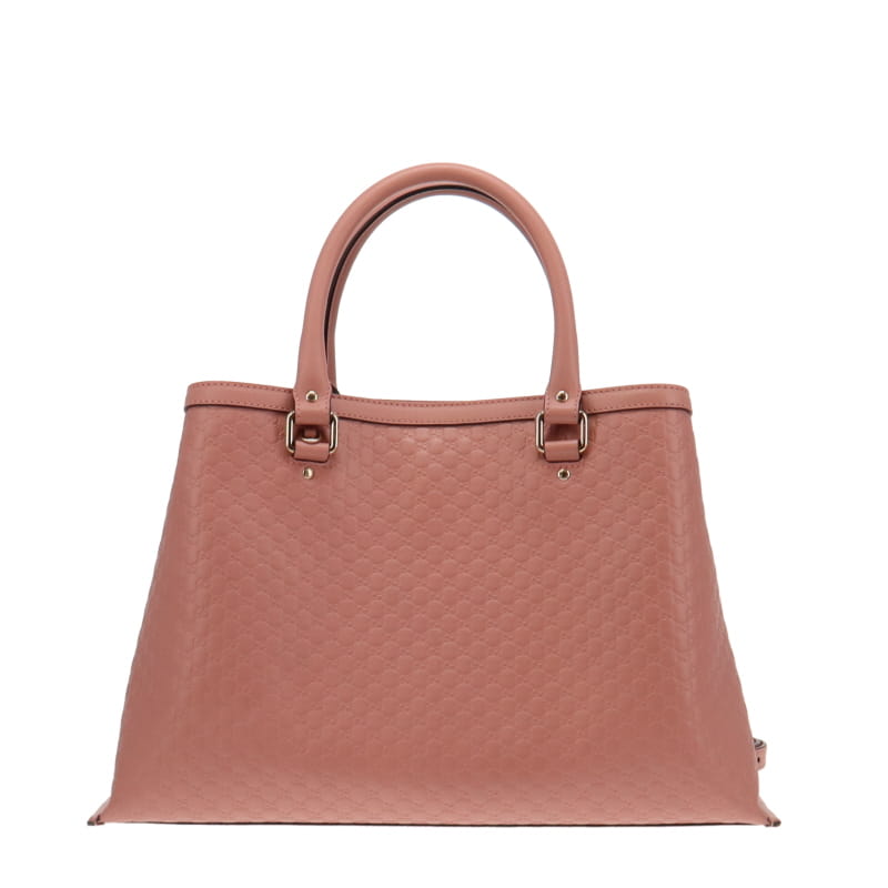 Gucci Guccissima Pink Leather Tote Style 2