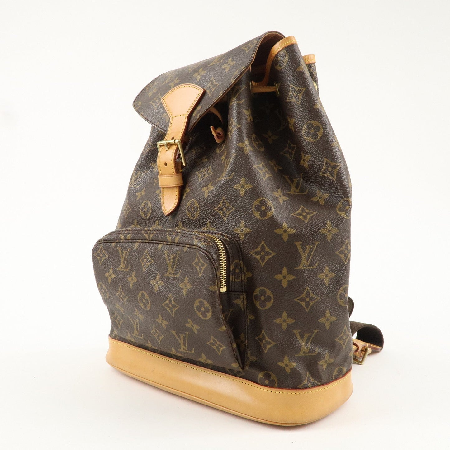 Louis Vuitton Monogram Montsouris GM Back Pack Brown M51135