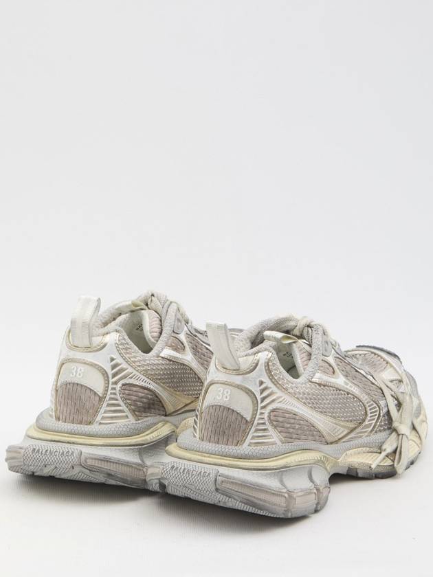 Luxury Balenciaga Trending 2026 3XL Mesh Panel Low Top Sneakers Grey