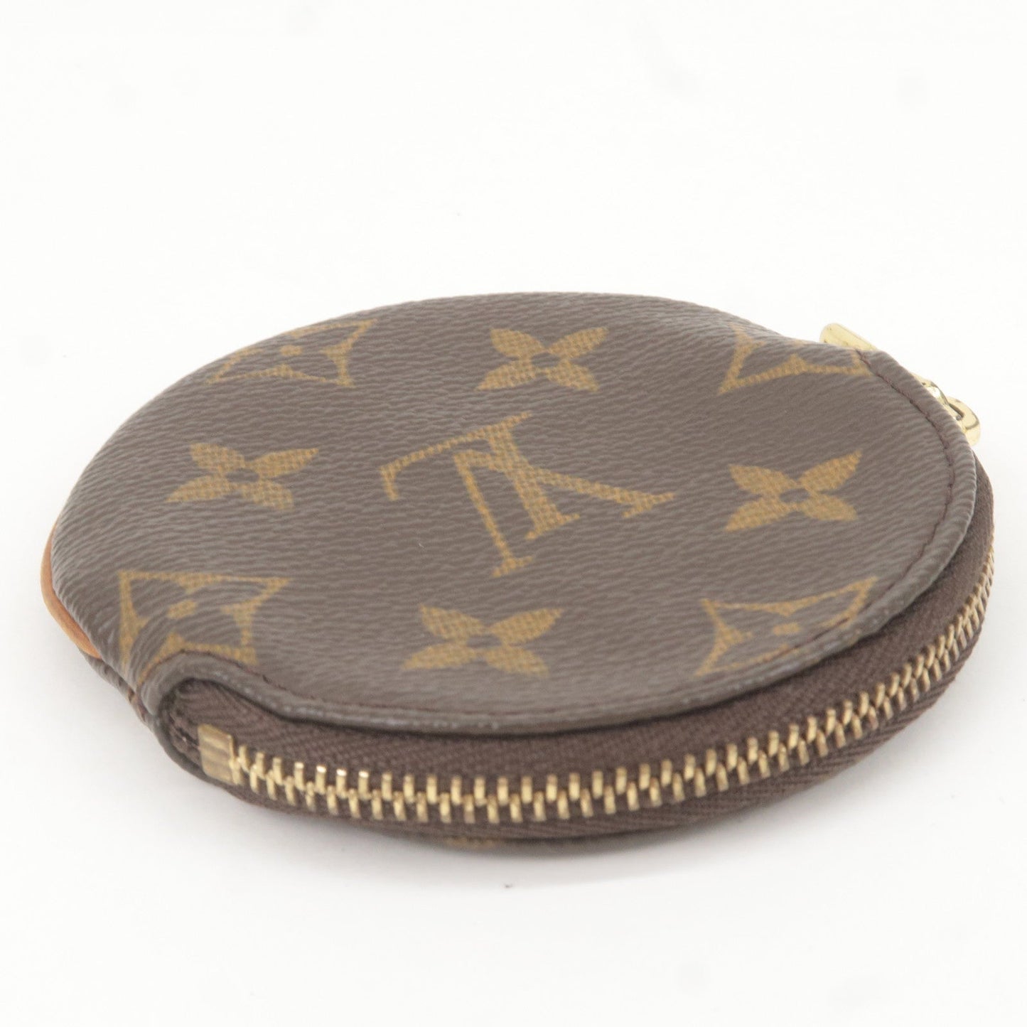 Louis Vuitton Monogram Porte Monnaie Rond Coin Case M61926