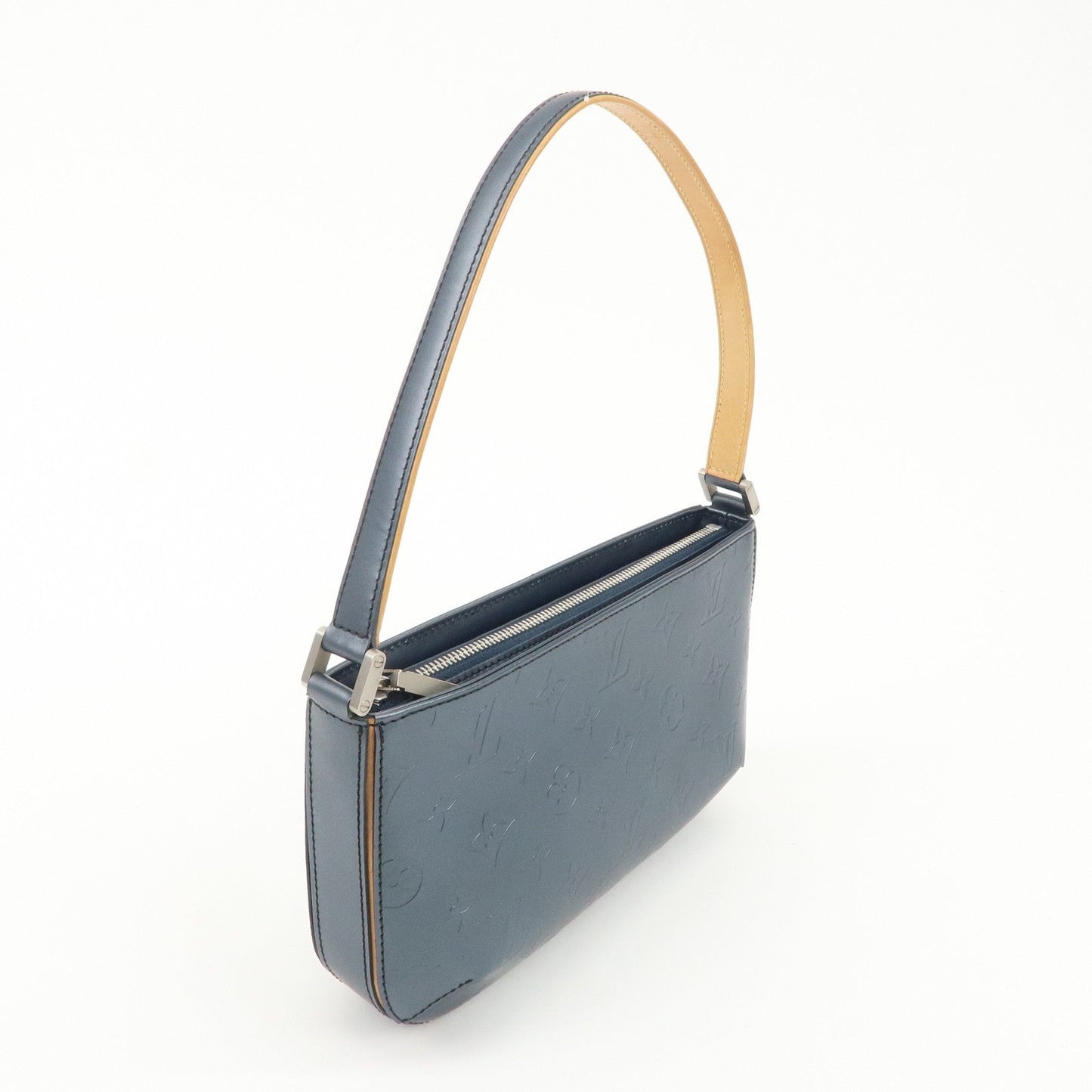 Louis Vuitton Monogram Matt Fowler Shoulder Bag Blue M55145