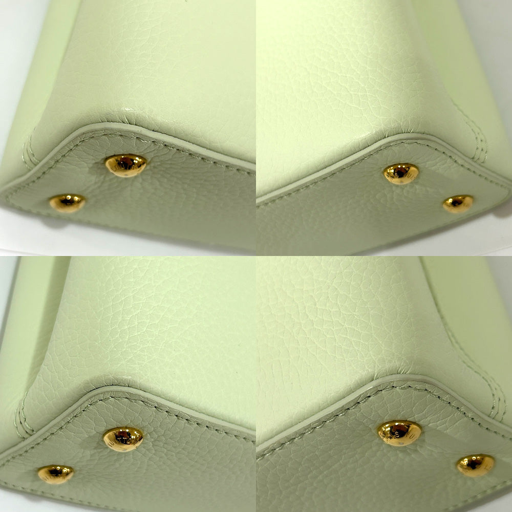 Louis Vuitton Capsule MINI M21639 2w Handbag Trio Leather Green