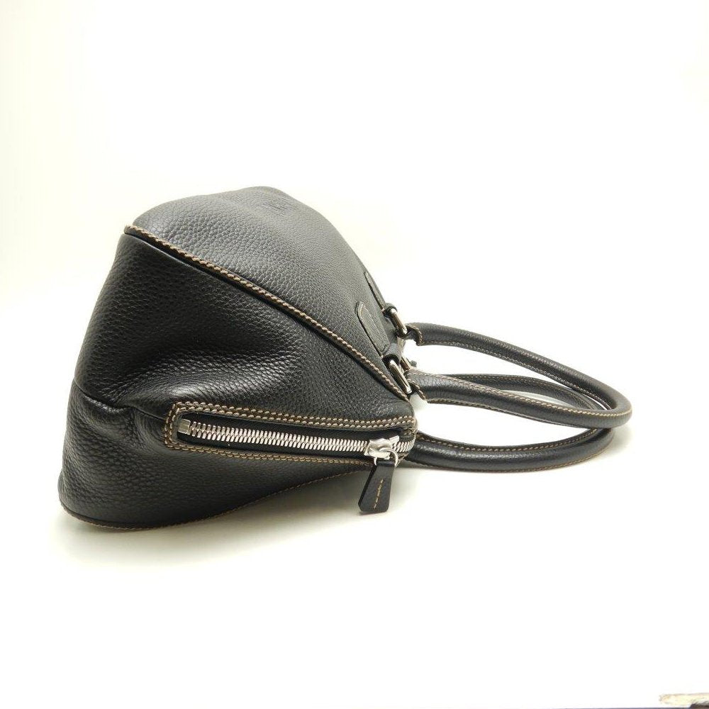 Chanel Boston Bag Fringe Caviar Skin Black
