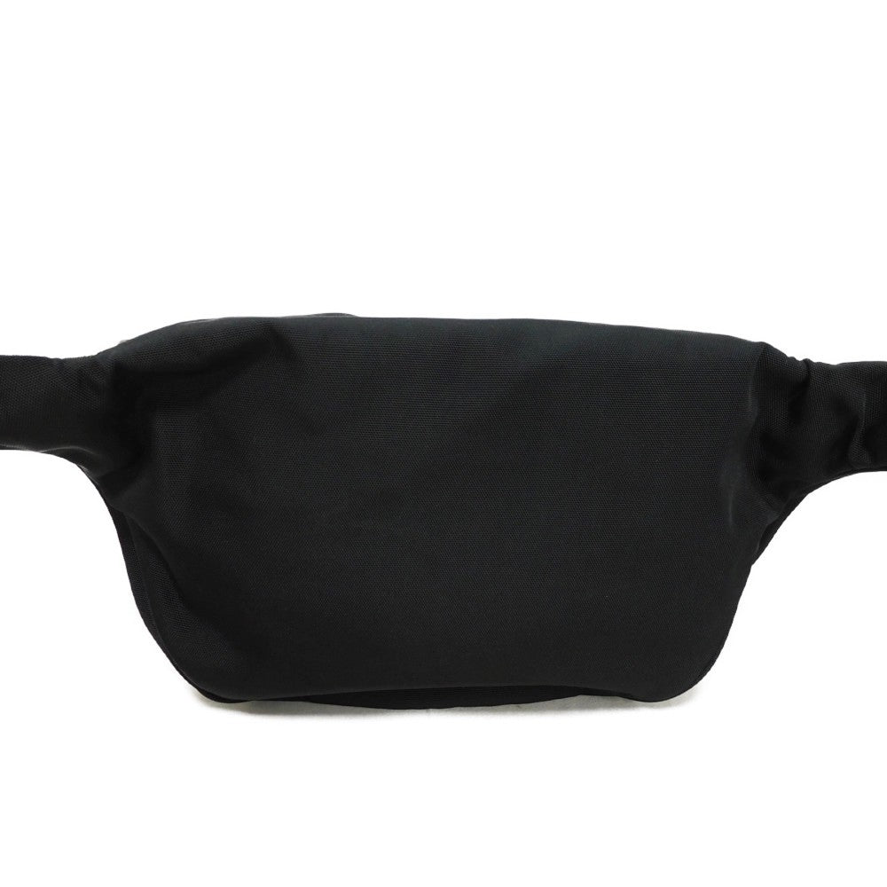 BALENCIAGA Sling bag 482389 2AA2C 1000 Nylon black Waist pouch New logo Explorer belt bag mens