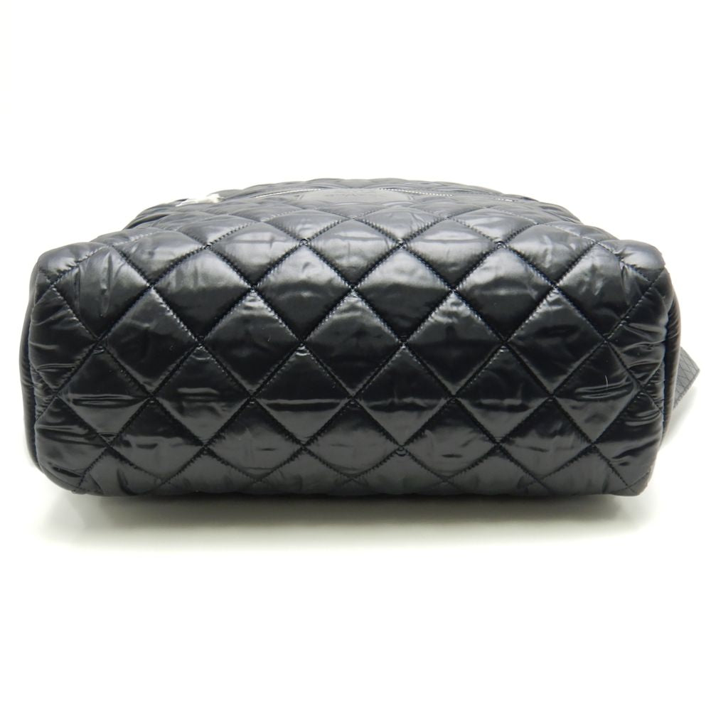 Chanel Coco Coon Daypack Nylon Black Backpack