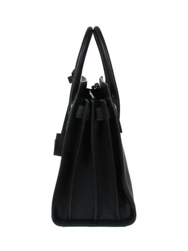 Luxury Saint Laurent Trending 2025 Supple Sac de Jour Small Toad Shoulder Bag Black